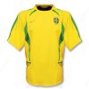 Ucuz Retro Brezilya İç Saha Futbol Forması 2002